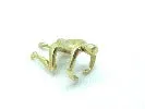 14 Karat Yellow Gold "Little Man" Ear Cuff