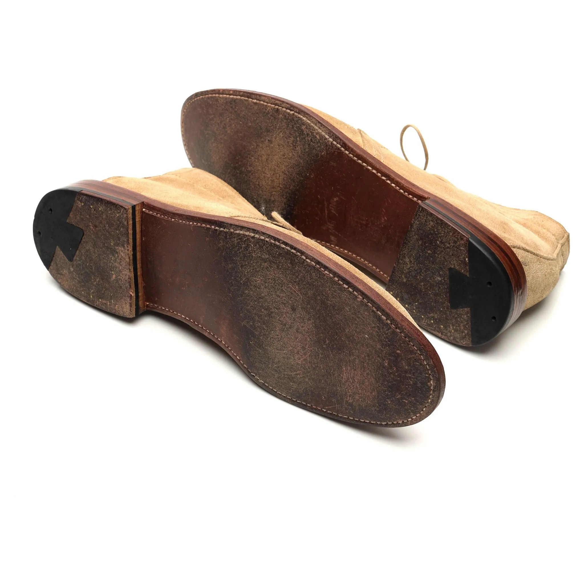 '1494' Sand Brown Suede Chukka Boots UK 8.5 US 9.5