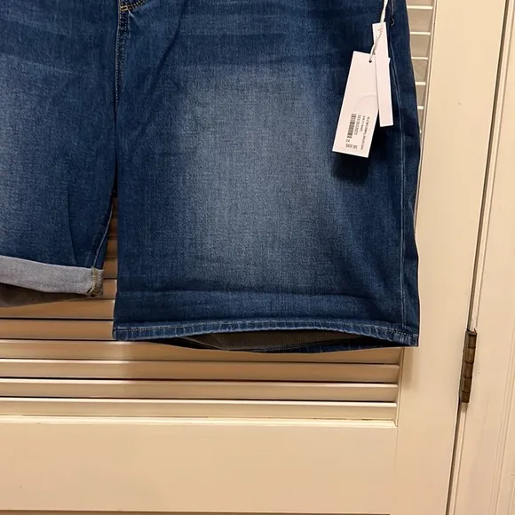 22. Soft Surroundings The Ultimate Denim Pull On Relaxed Shorts in Kinley Wash