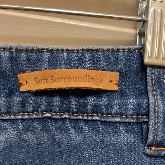 22. Soft Surroundings The Ultimate Denim Pull On Relaxed Shorts in Kinley Wash