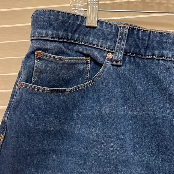 22. Soft Surroundings The Ultimate Denim Pull On Relaxed Shorts in Kinley Wash