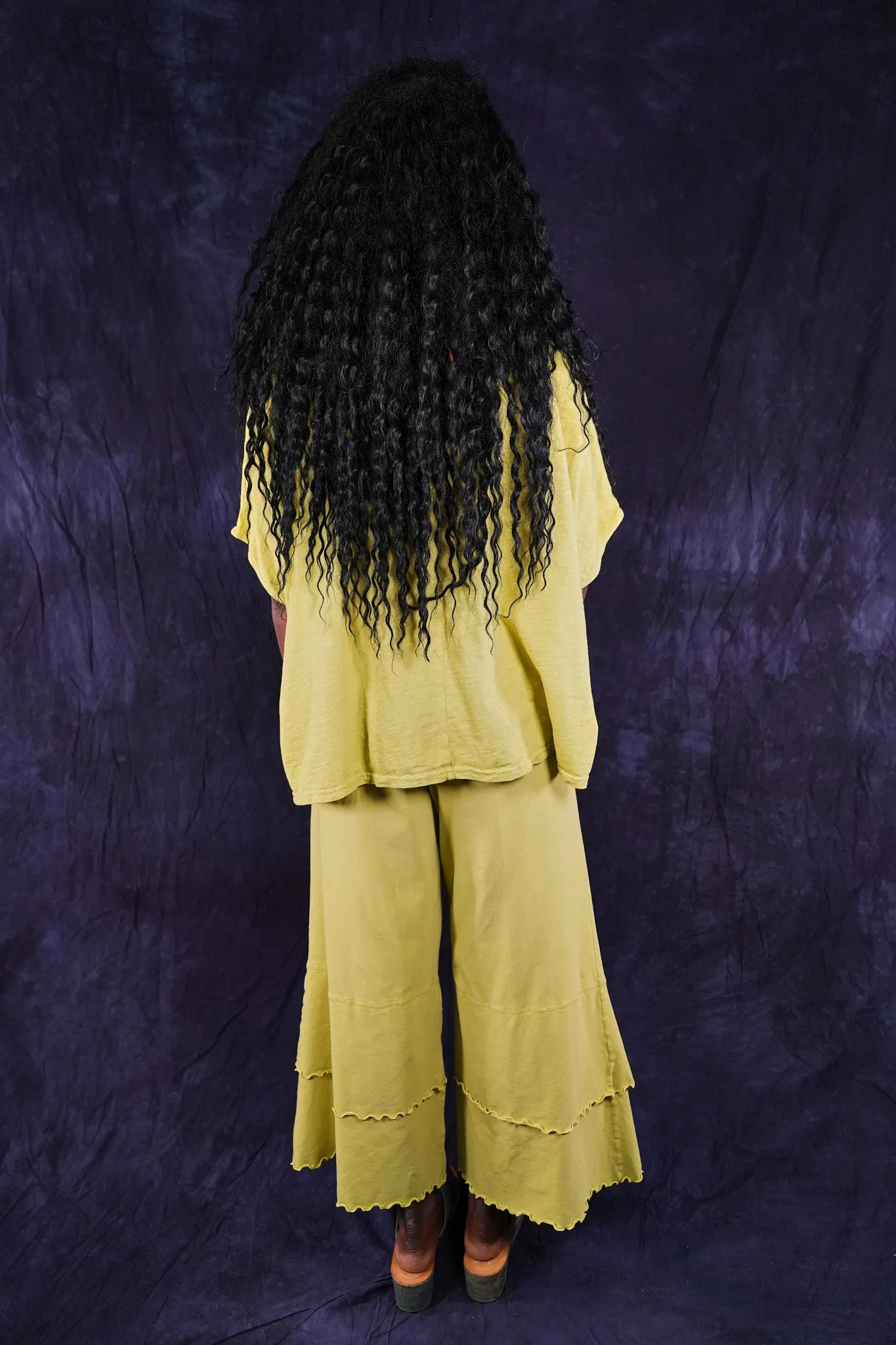 3239 Wide Leg Petaloon Citron