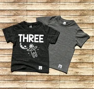 3rd Birthday Shirt - Space Shirt
