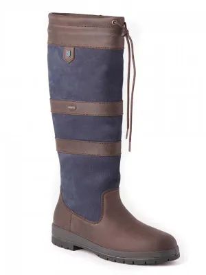 40% OFF DUBARRY Galway ExtraFit™ Country Boots - Navy & Brown - Size: UK 6.5 (EU 40)