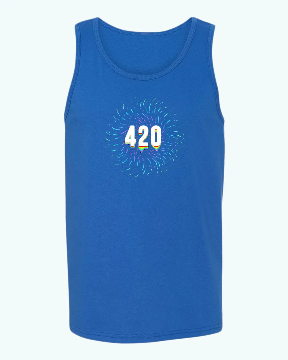 420 tik tok color tank top