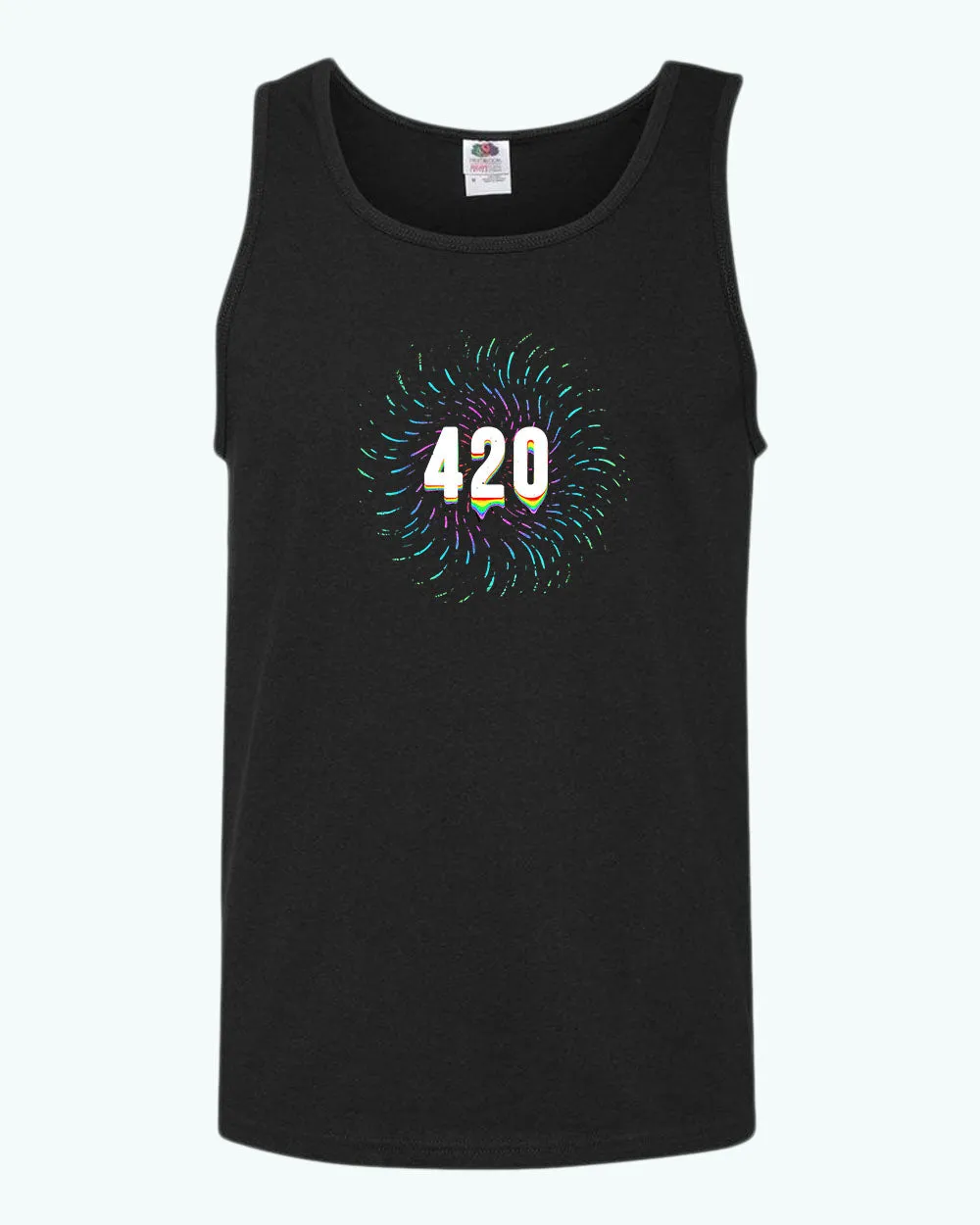 420 tik tok color tank top