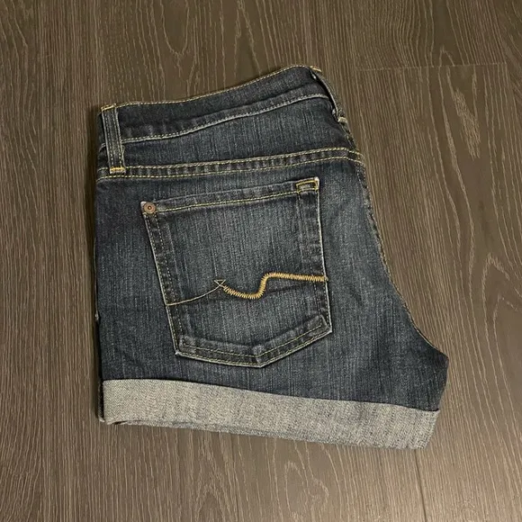 7 For All Mankind Cuffed Shorts