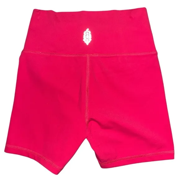 940. FREE PEOPLE Never Better Bike Short In Electric Sunset Sz XS NWOT $48