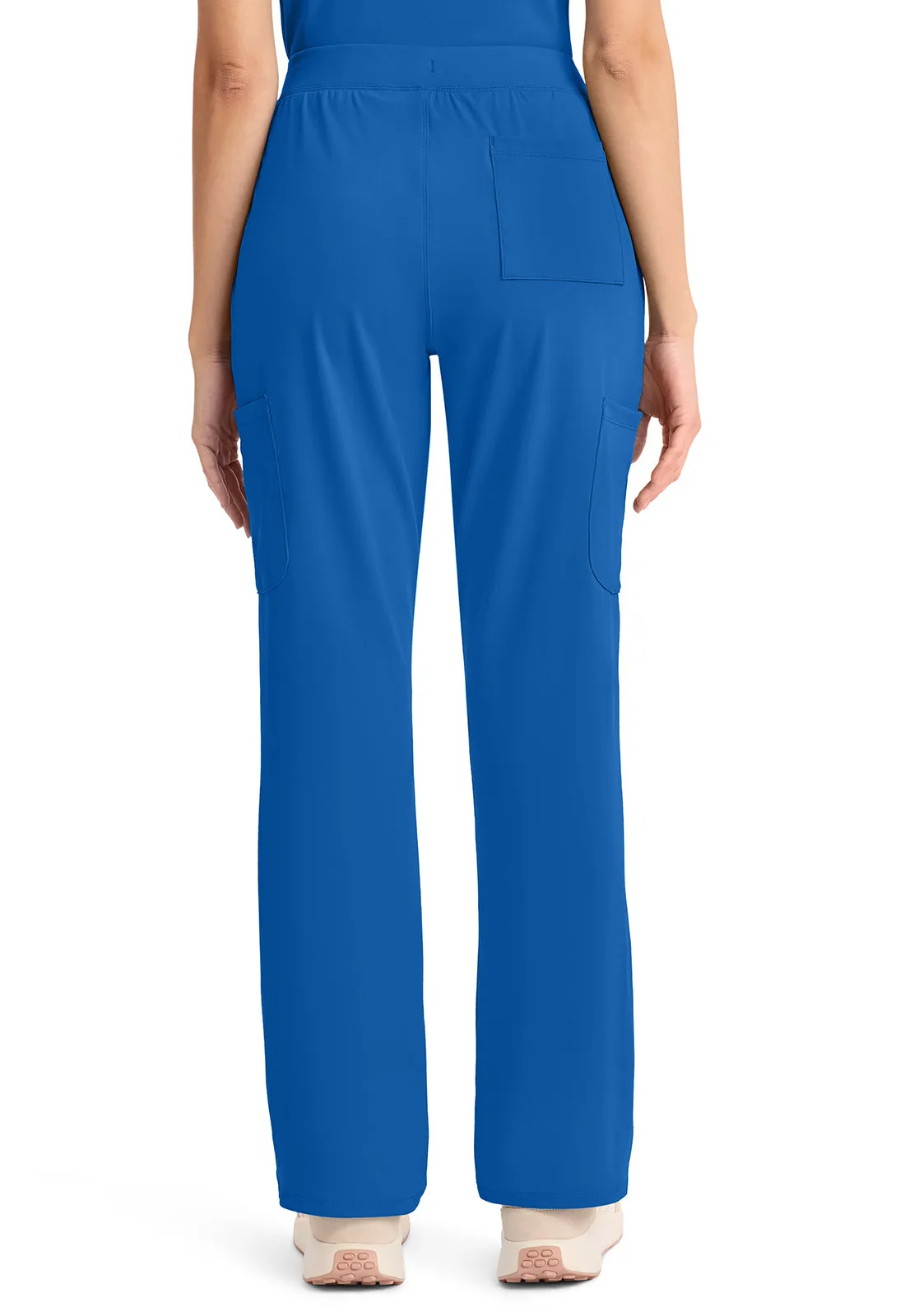 Achieve CK096 Women's 5-Pocket Straight Leg Pants Royal