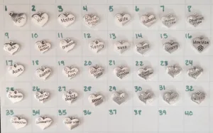 Add A Person Heart Charm For Jules Obsession Expandable Bracelets