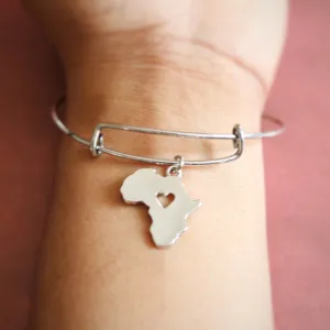 Africa Charm Bracelet