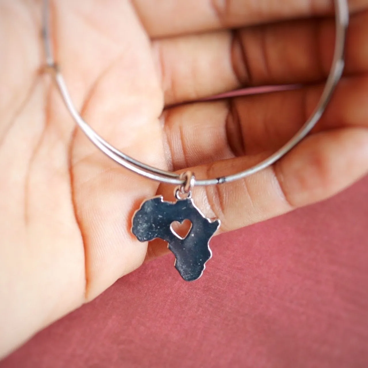 Africa Charm Bracelet