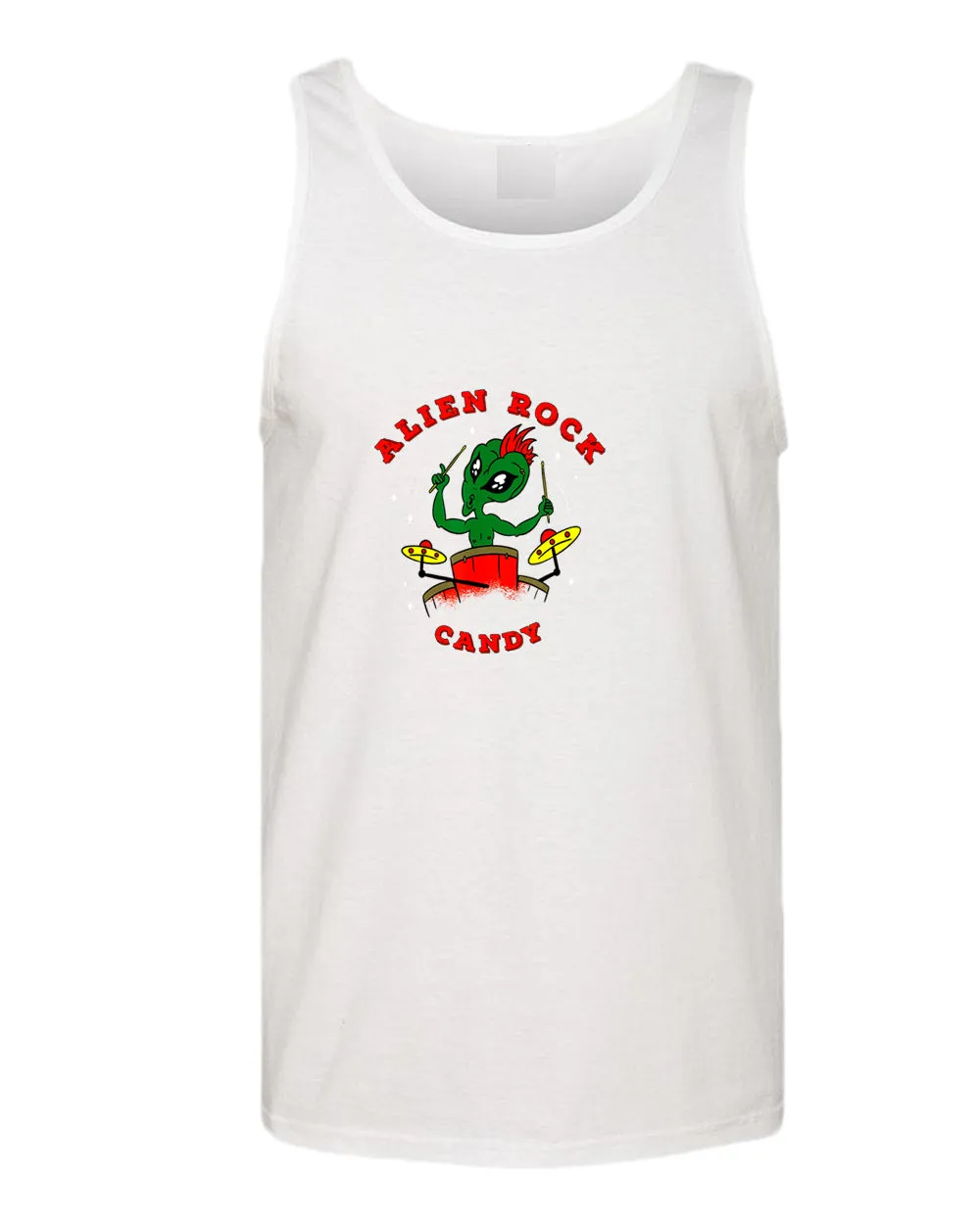 Alien rock candy tank top