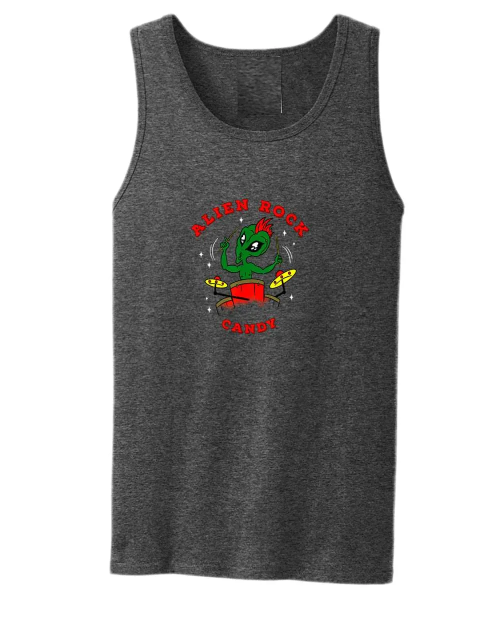 Alien rock candy tank top