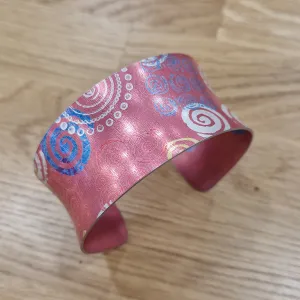 Aluminium Rose Bangle