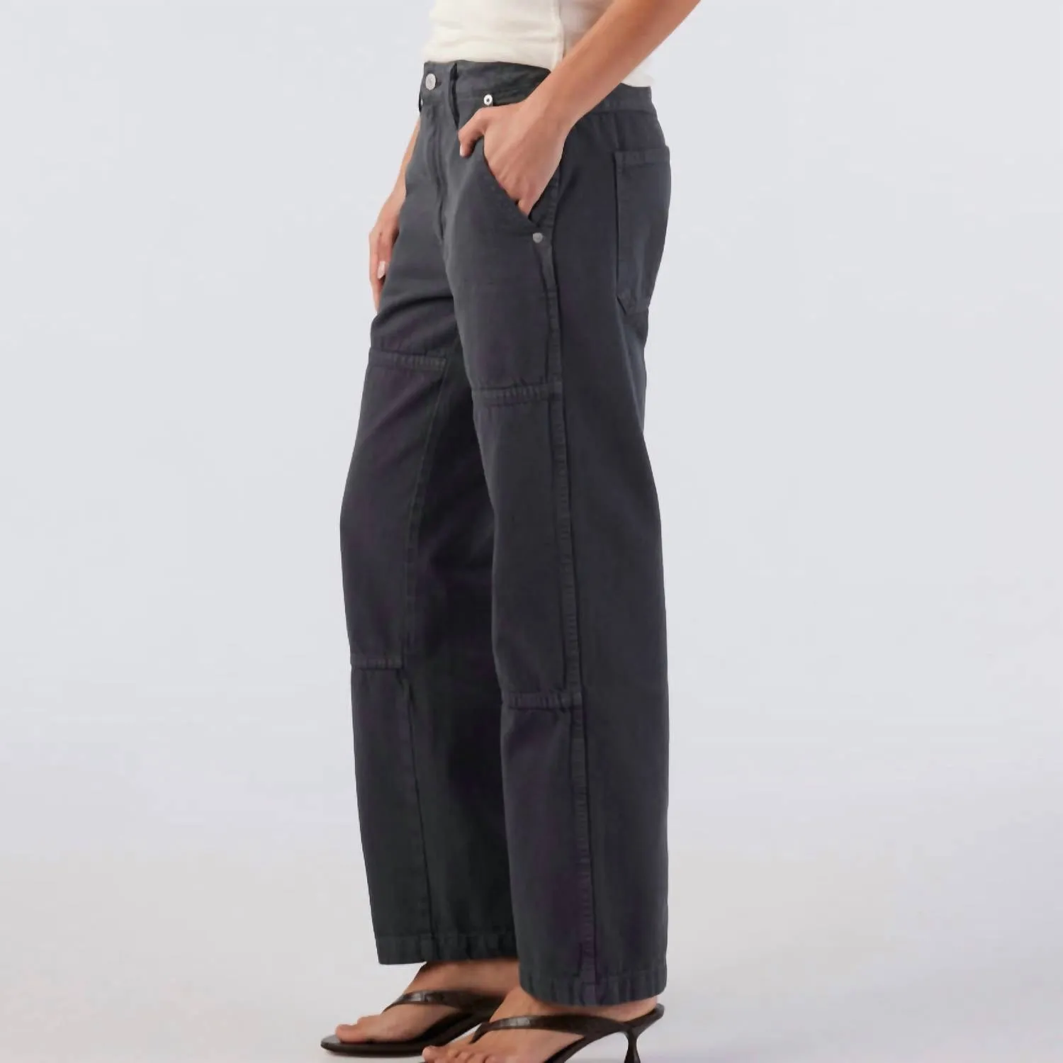 Amo - Billie Field Wide Straight Leg Pants