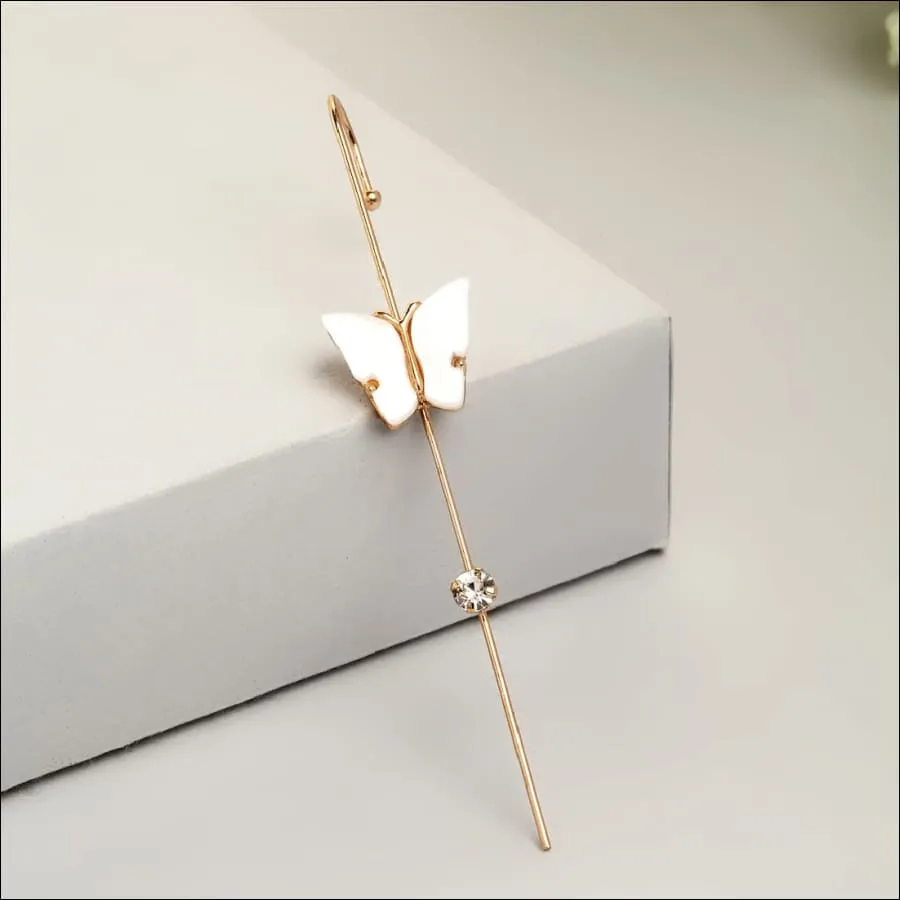 Anaqa Butterfly Ear cuff