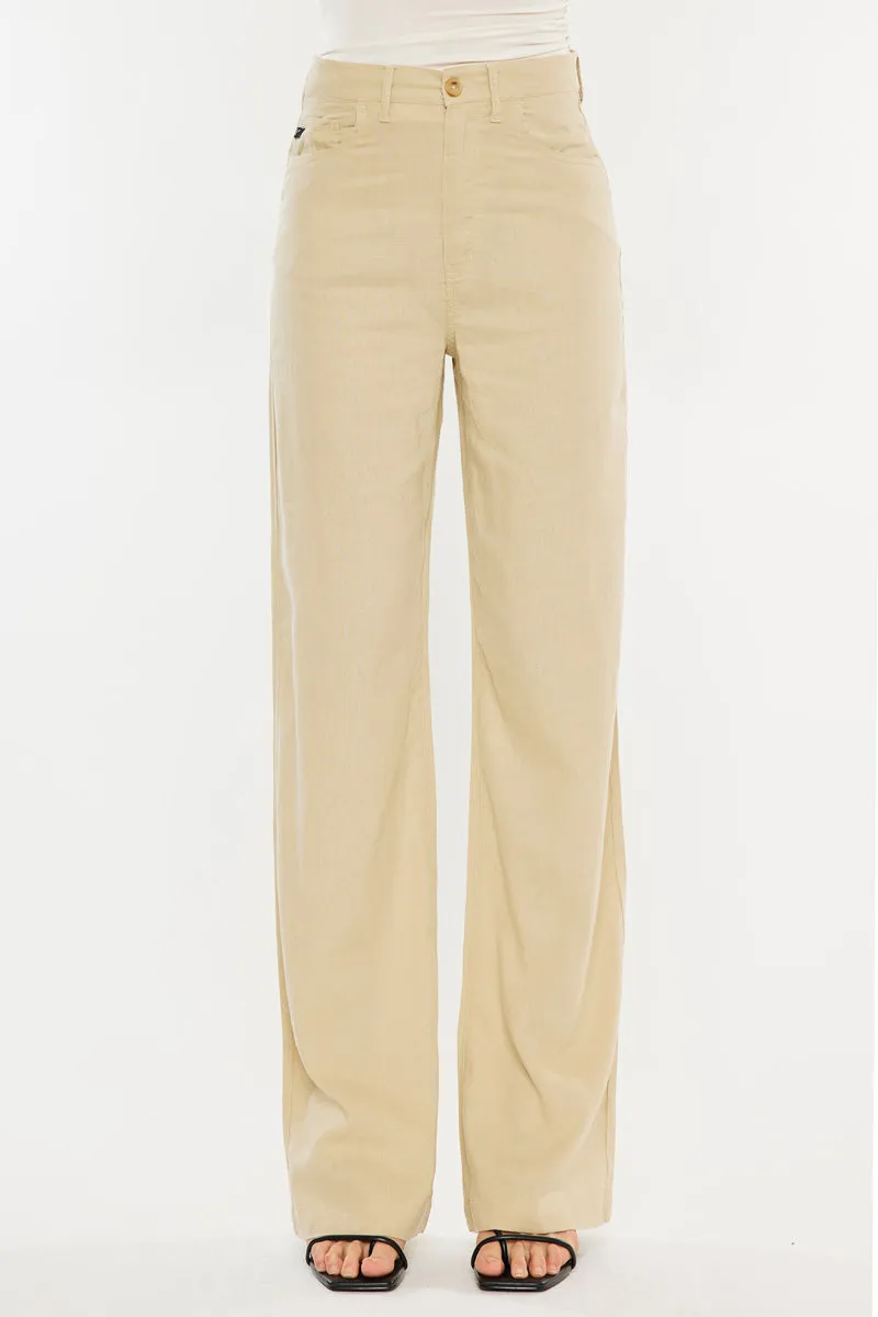 Annabelle High Rise Straight Leg Pants