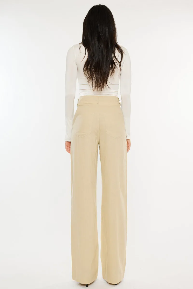Annabelle High Rise Straight Leg Pants