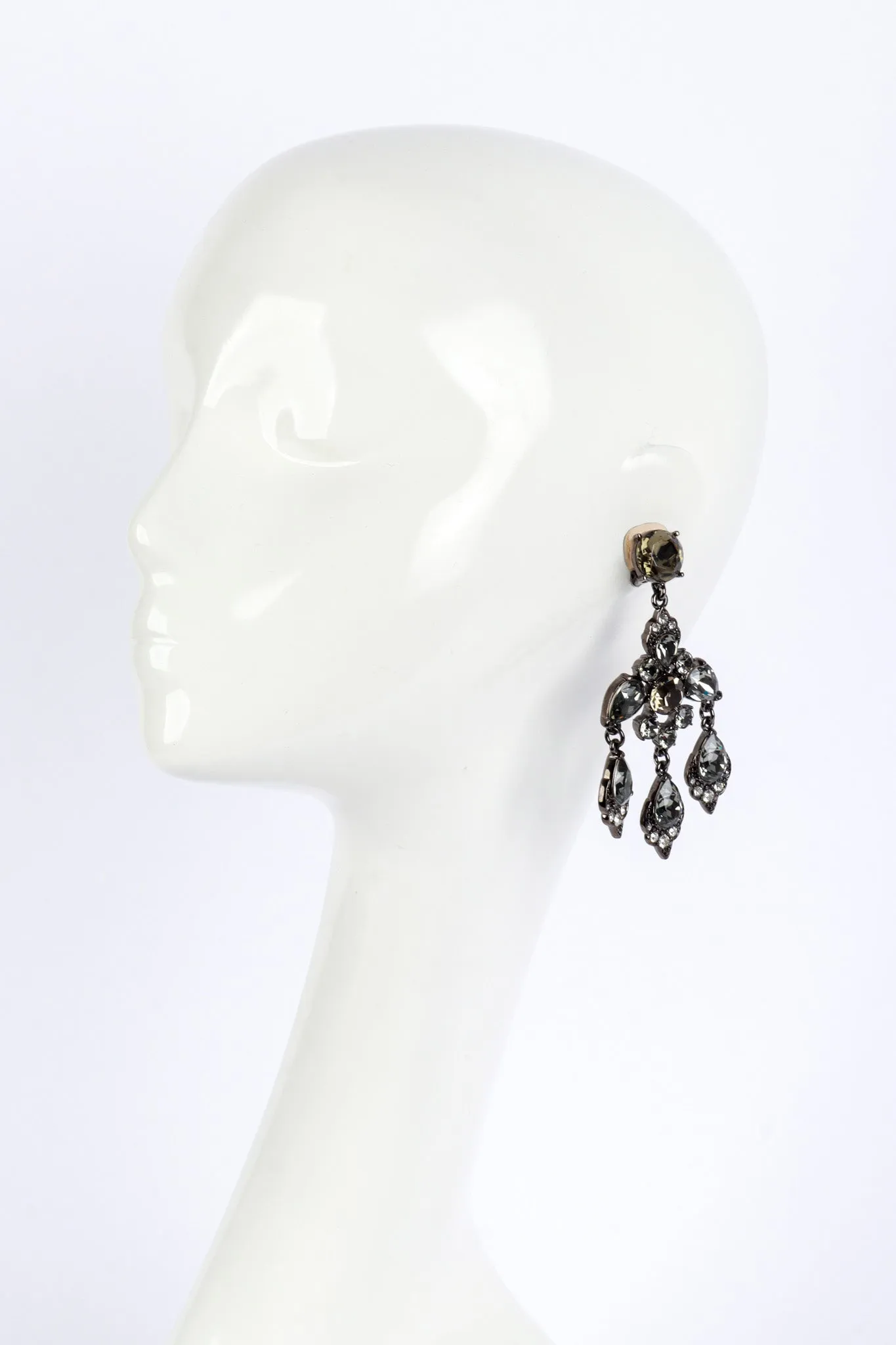 Arabesque Crystal Chandelier Earrings