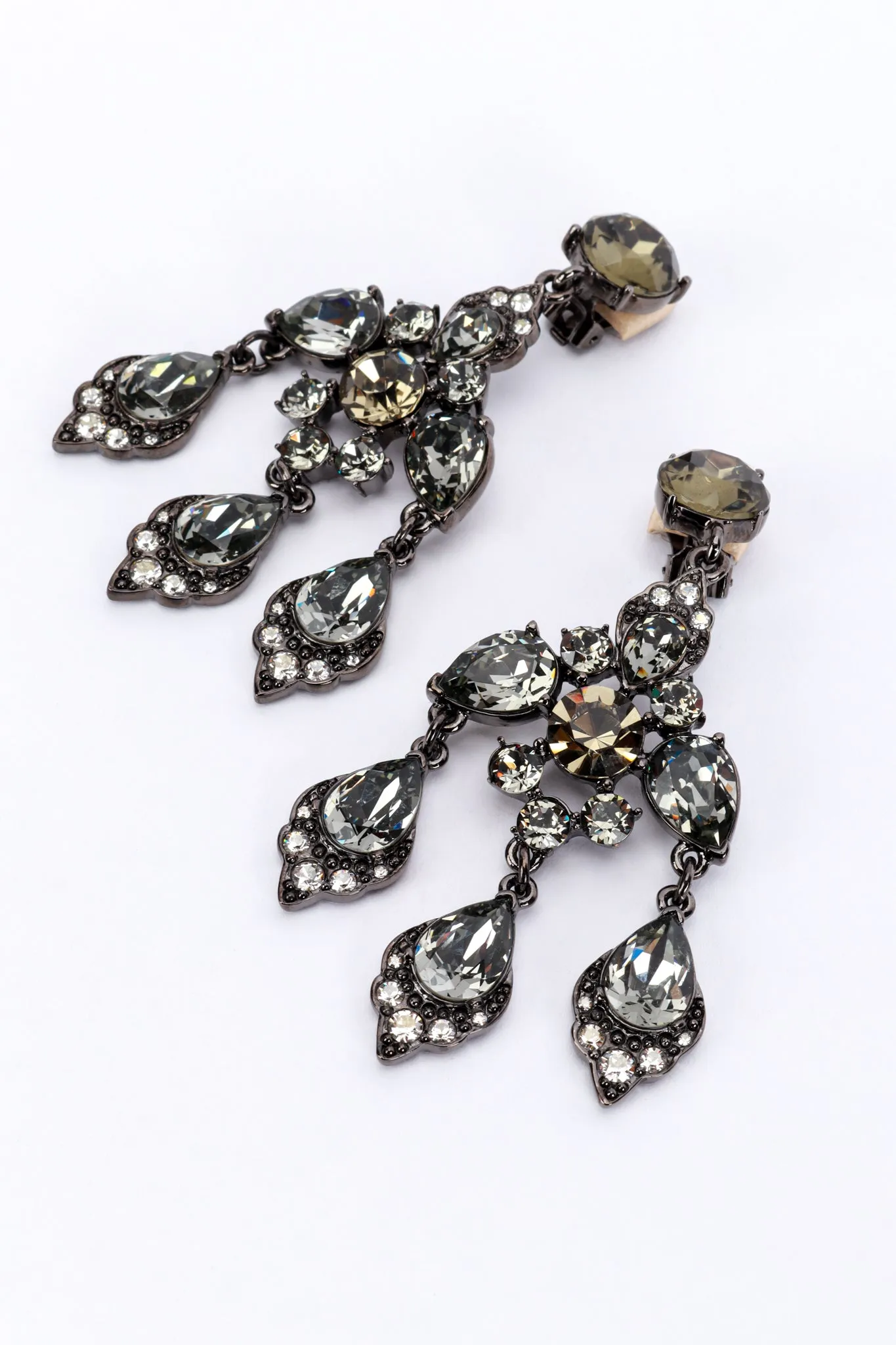 Arabesque Crystal Chandelier Earrings