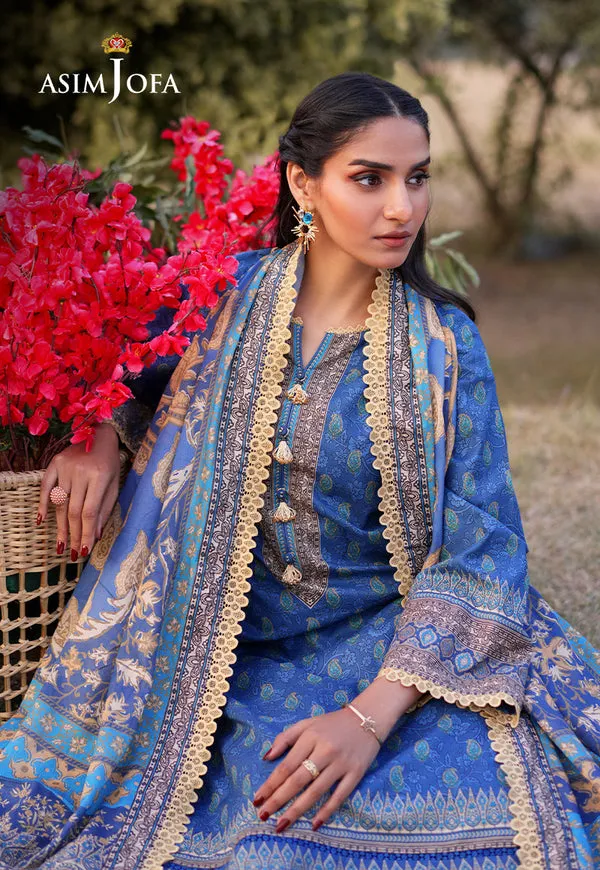 Asim Jofa Printed Lawn '25 | AJUUB-03