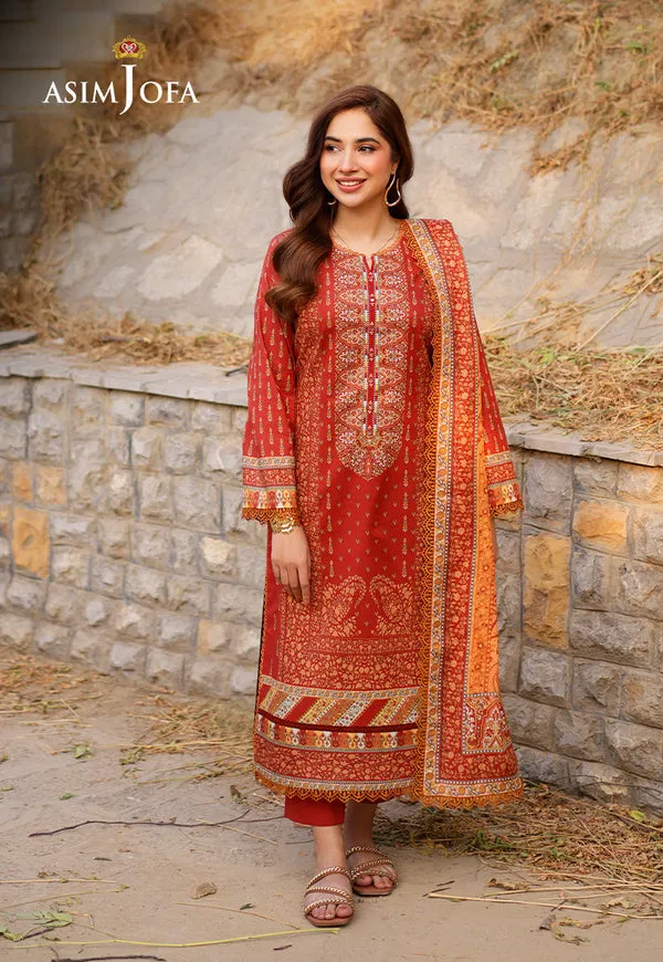 Asim Jofa Printed Lawn '25 | AJUUB-20
