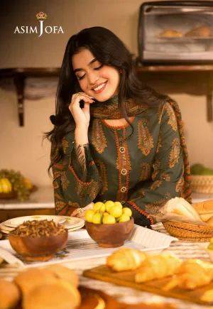 Asim Jofa Printed Lawn '25 | AJUUB-22