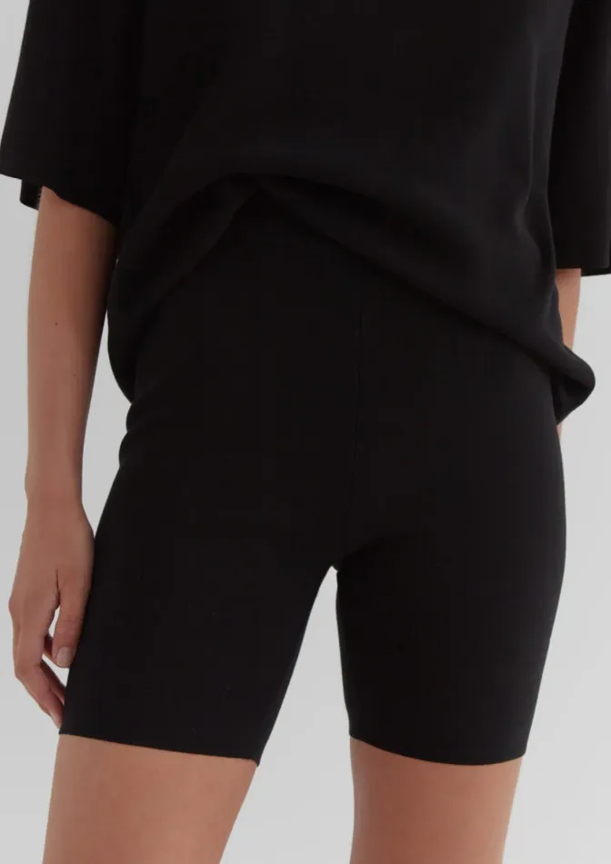 Assembly Milano Knit Short Black