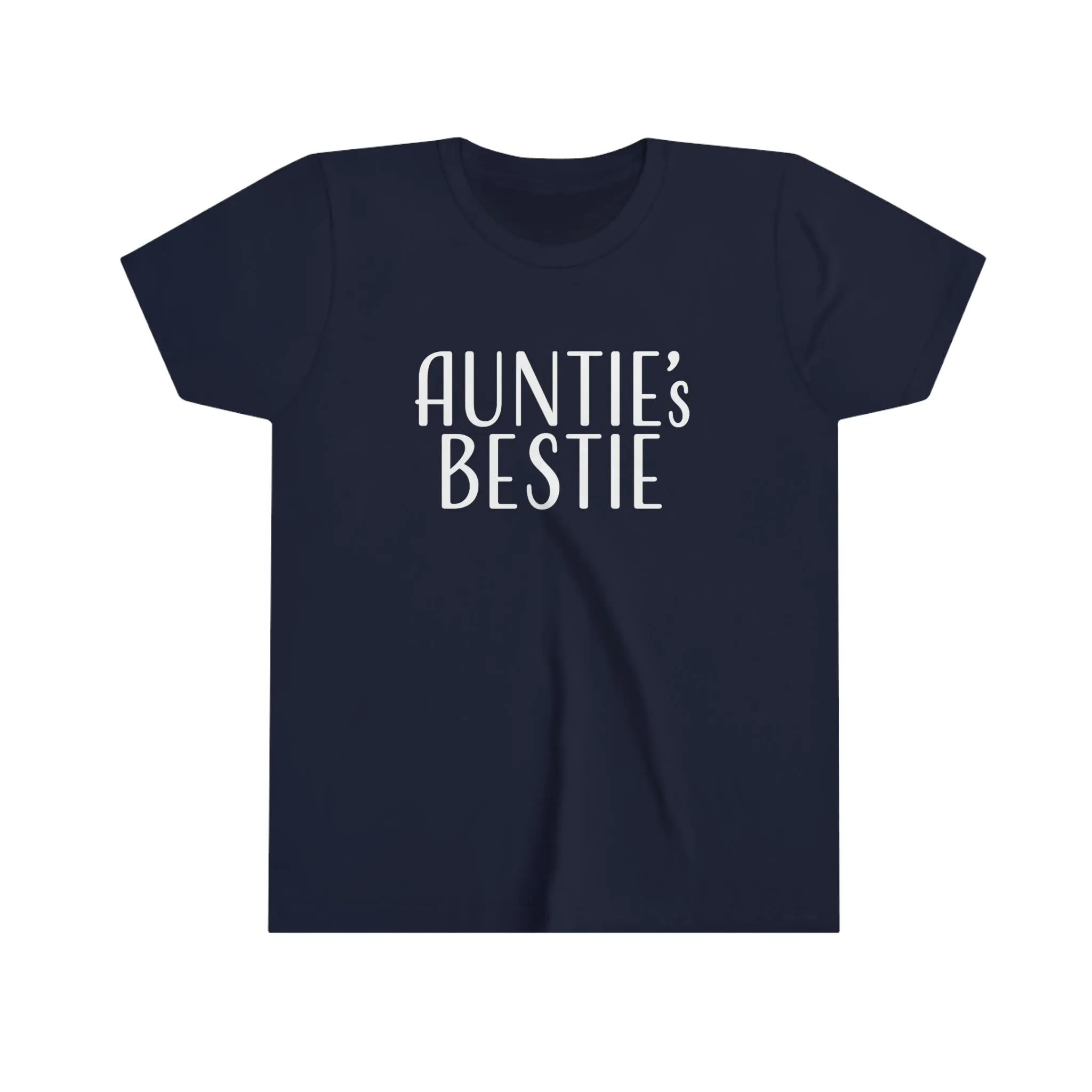Auntie's Bestie Youth Short Sleeve Tee