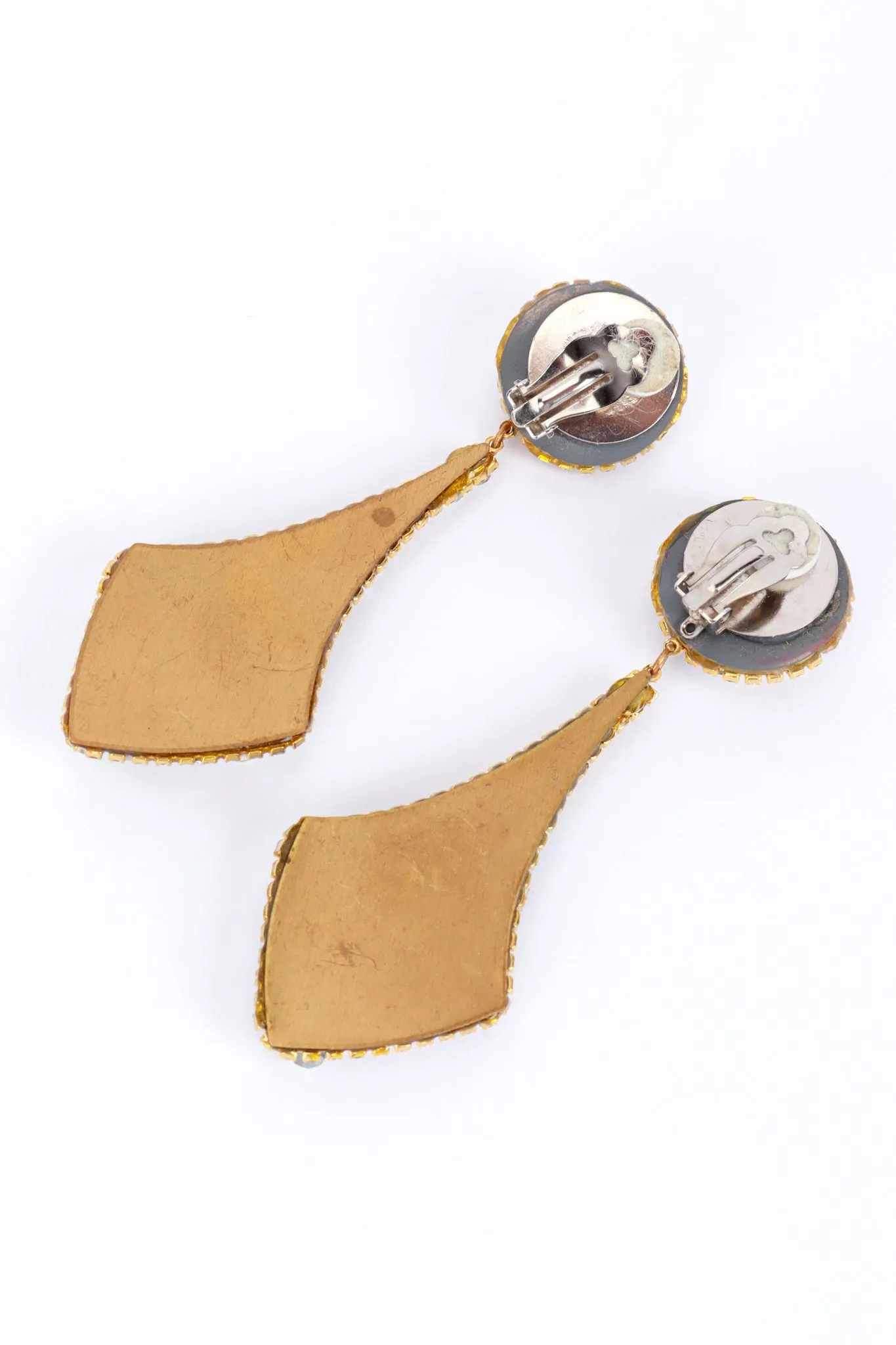 Aurora Crystal Chandelier Drop Earrings