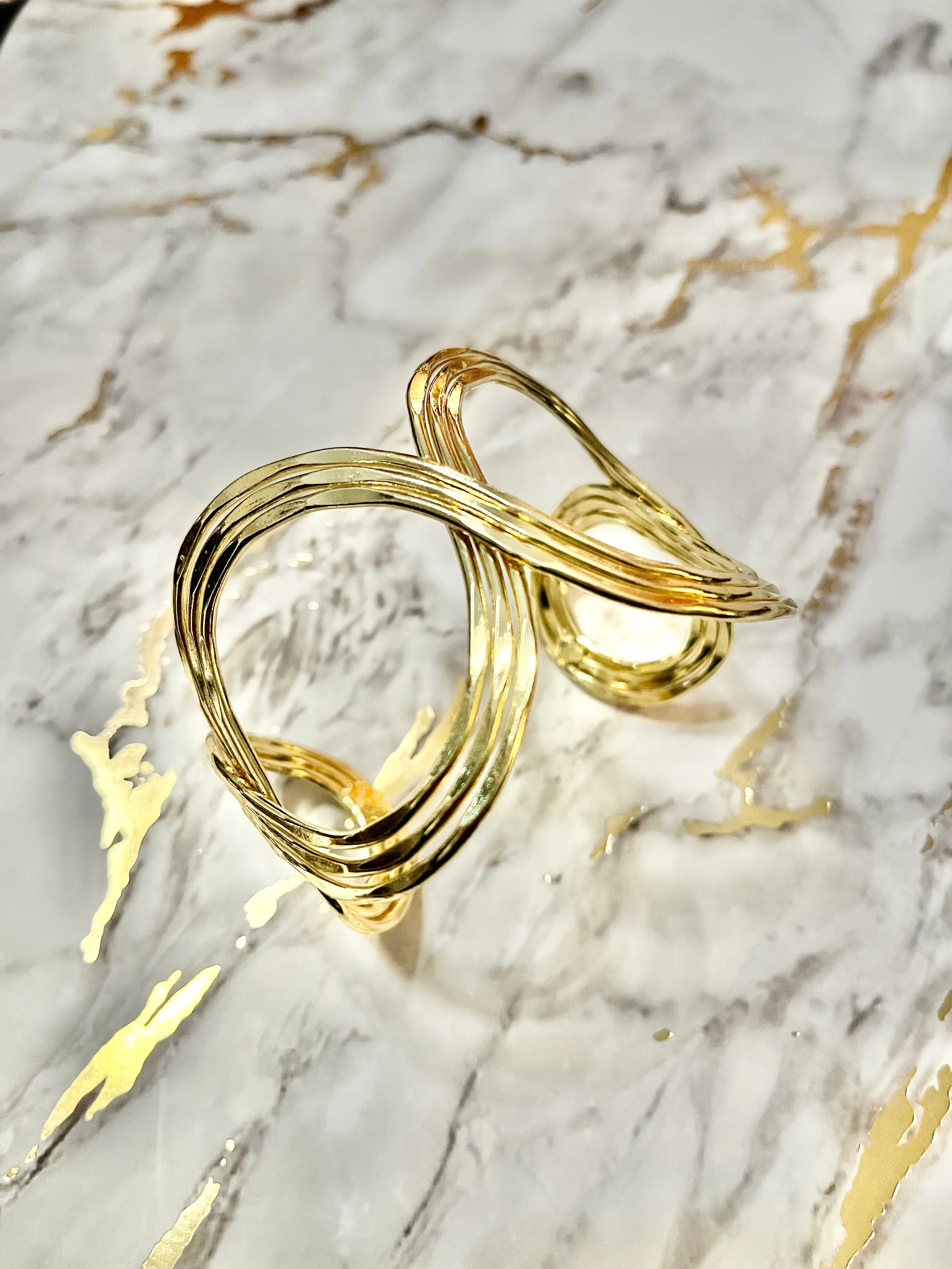 Auset Brass Cuffs