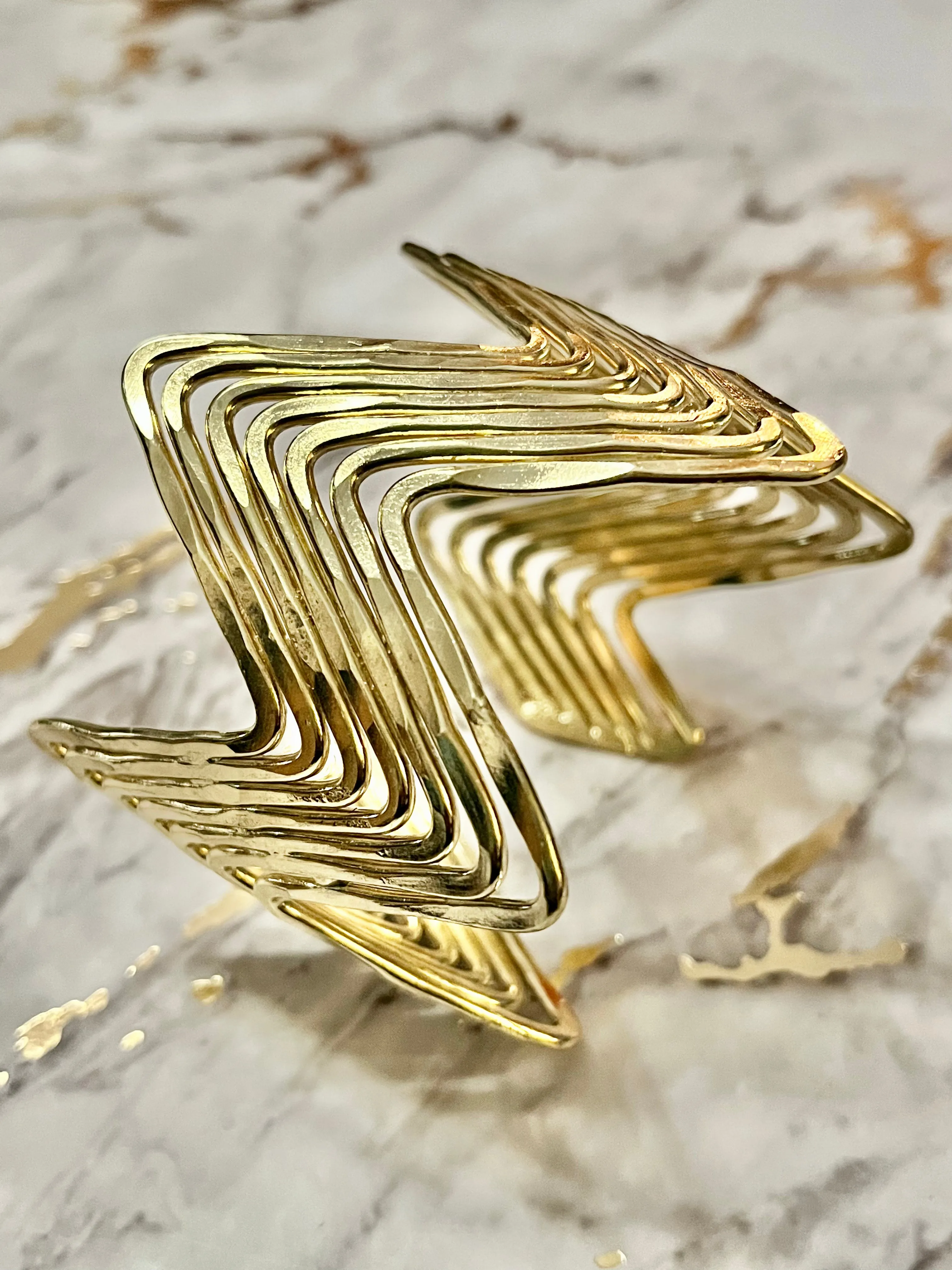 Auset Brass Cuffs