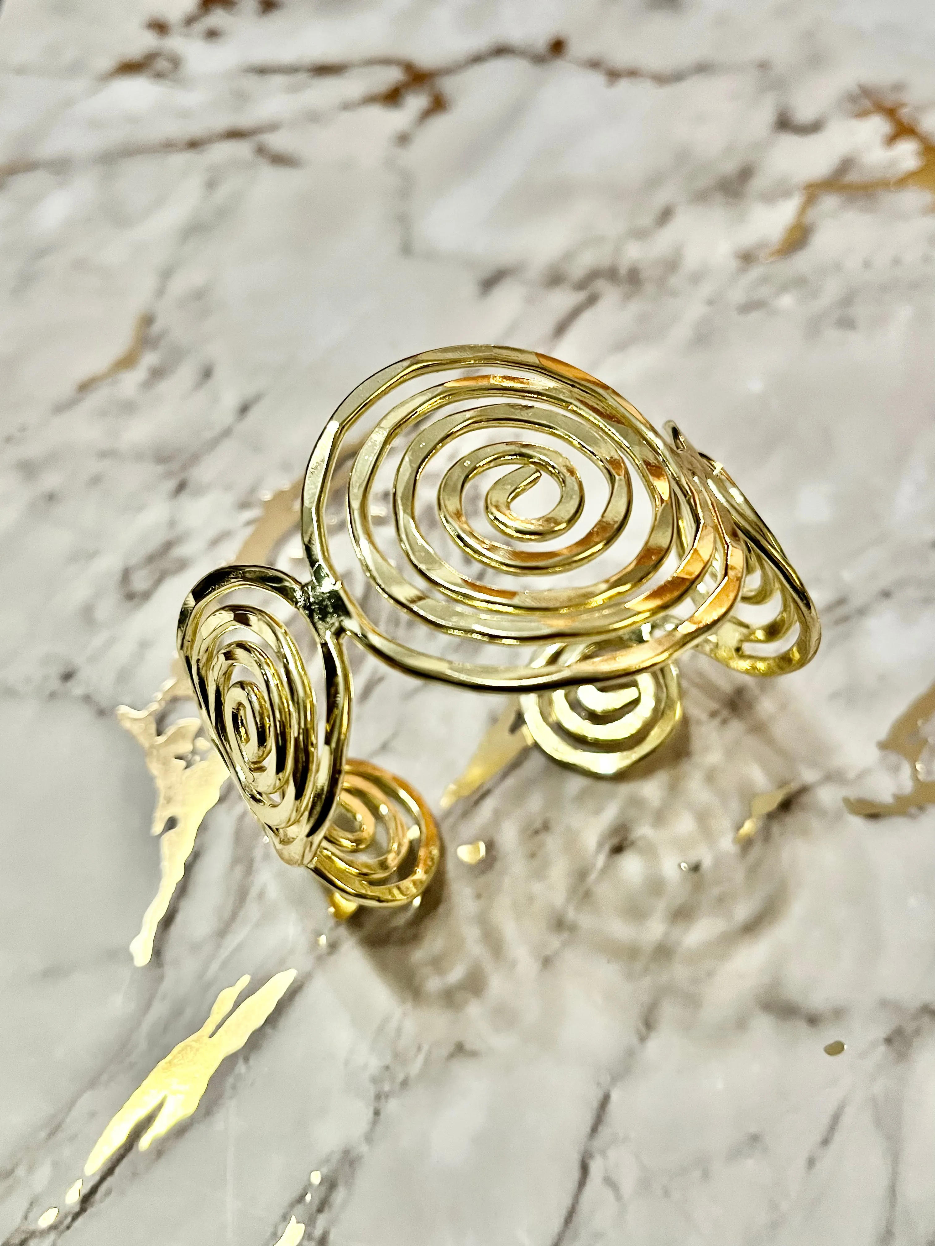 Auset Brass Cuffs