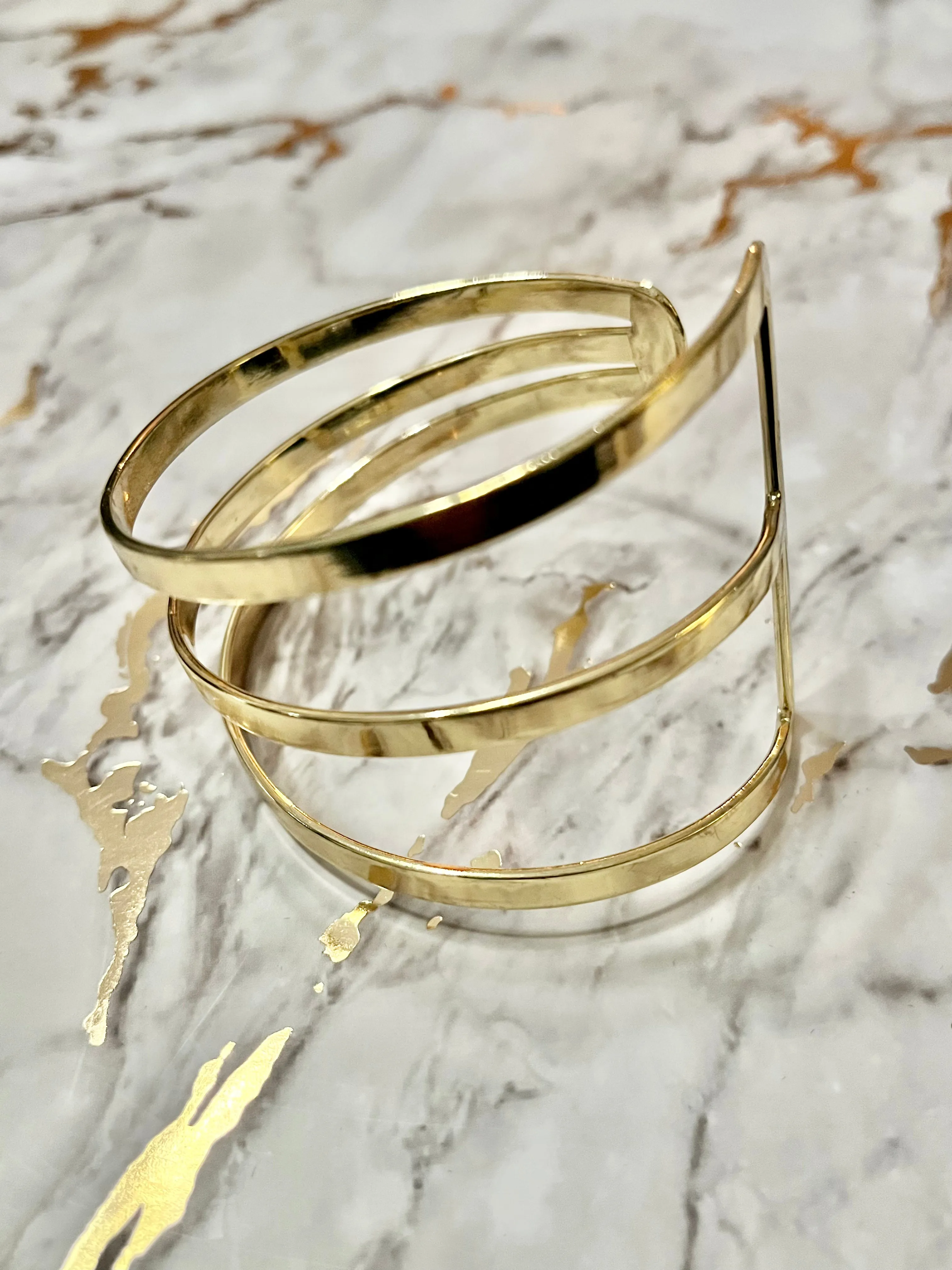 Auset Brass Cuffs