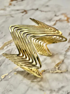 Auset Brass Cuffs