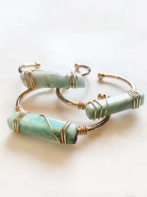 Aventurine Bracelet Cuff
