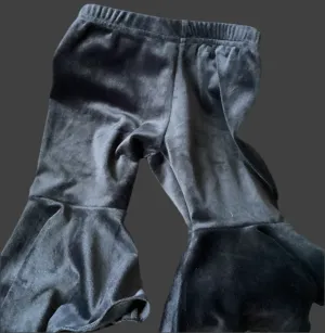 Baileys Blossom velvet flare pants