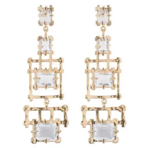 Bamboo Chandelier Earrings