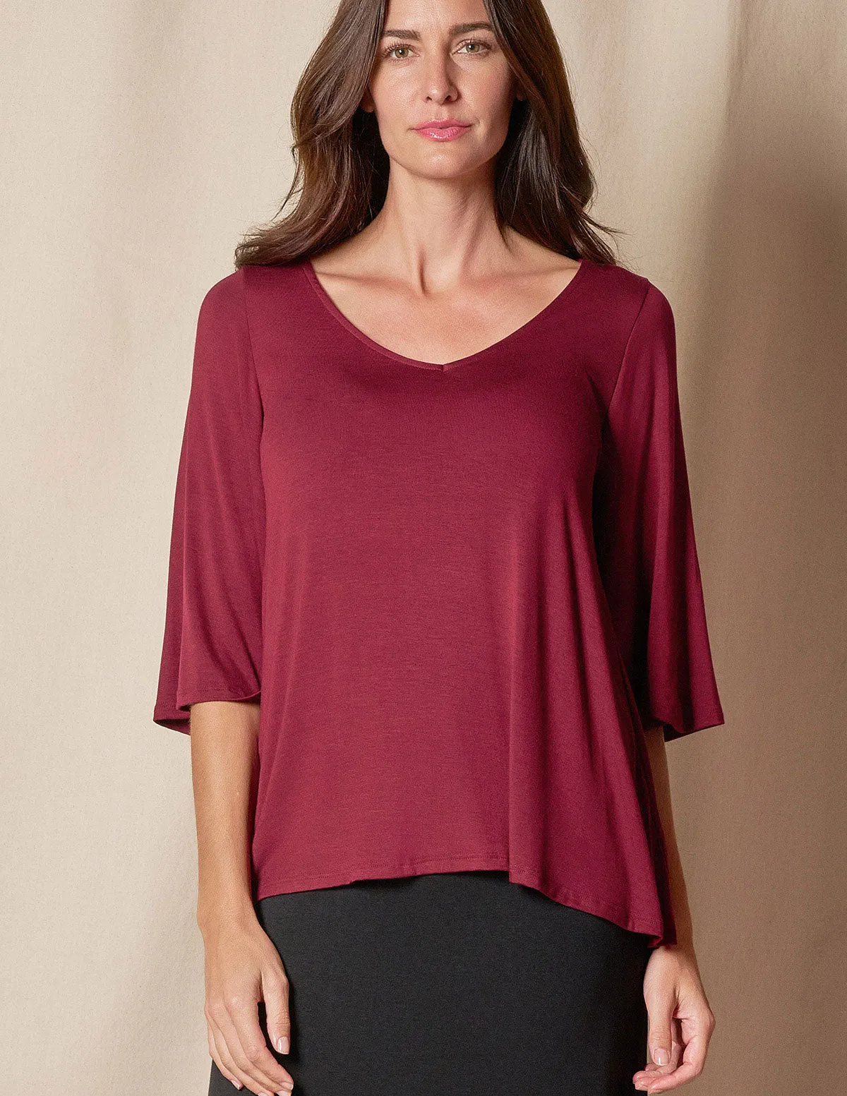 Bamboo Flare Top