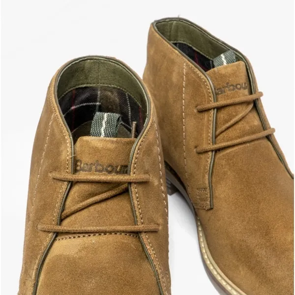 Barbour READHEAD Mens Chukka Boots Khaki