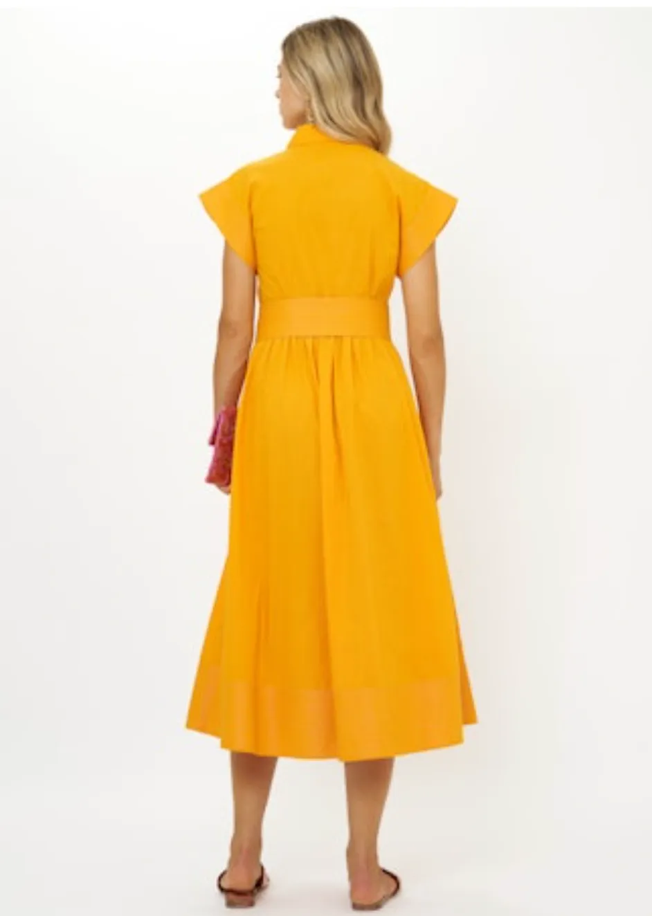 Belted Shirt Dress