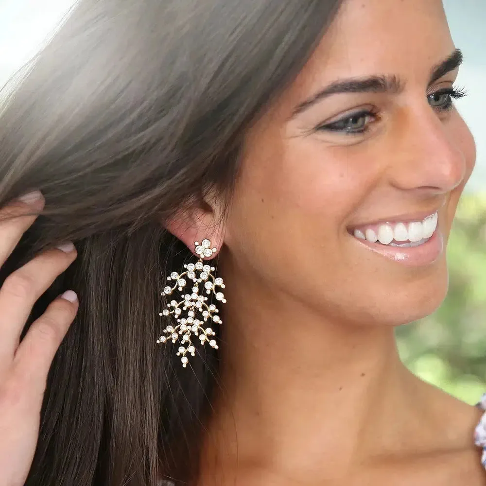 Berry Chandelier Earrings