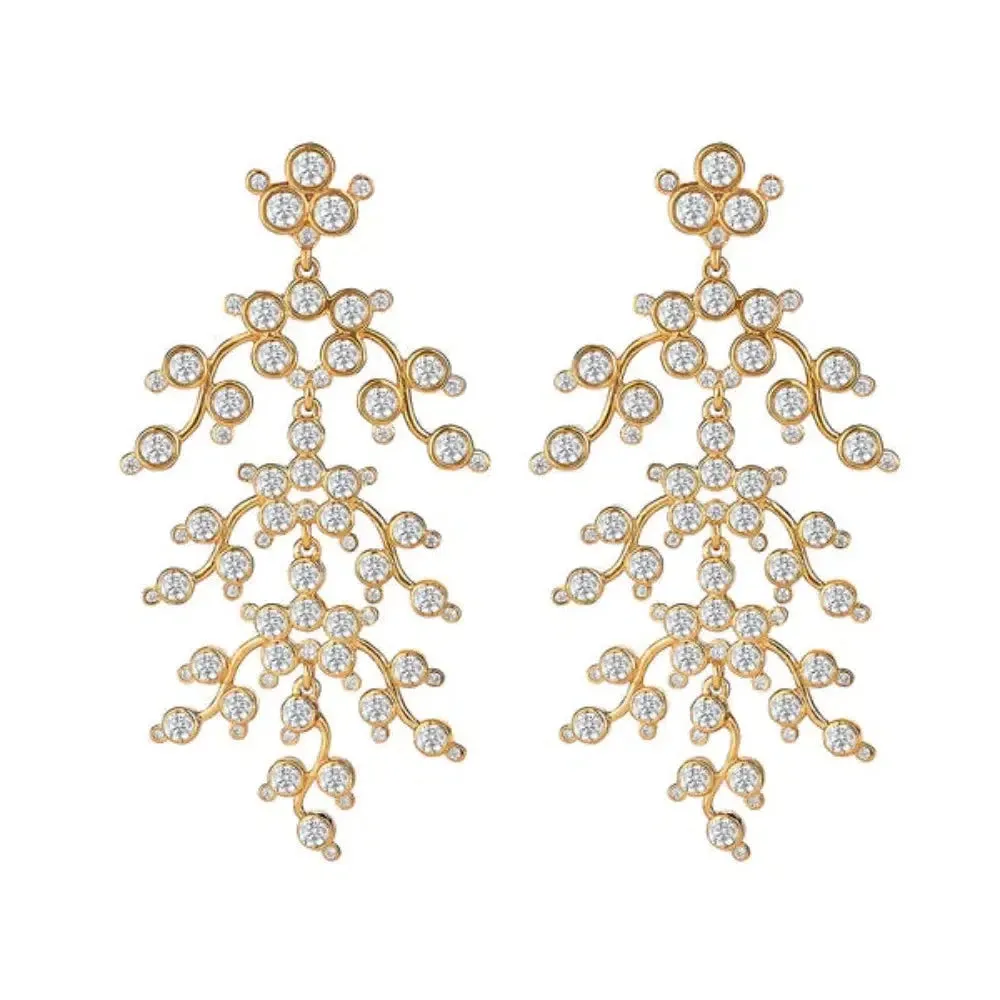 Berry Chandelier Earrings