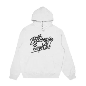 Billionaire Boys Club BB Script Hoodie Heather Grey