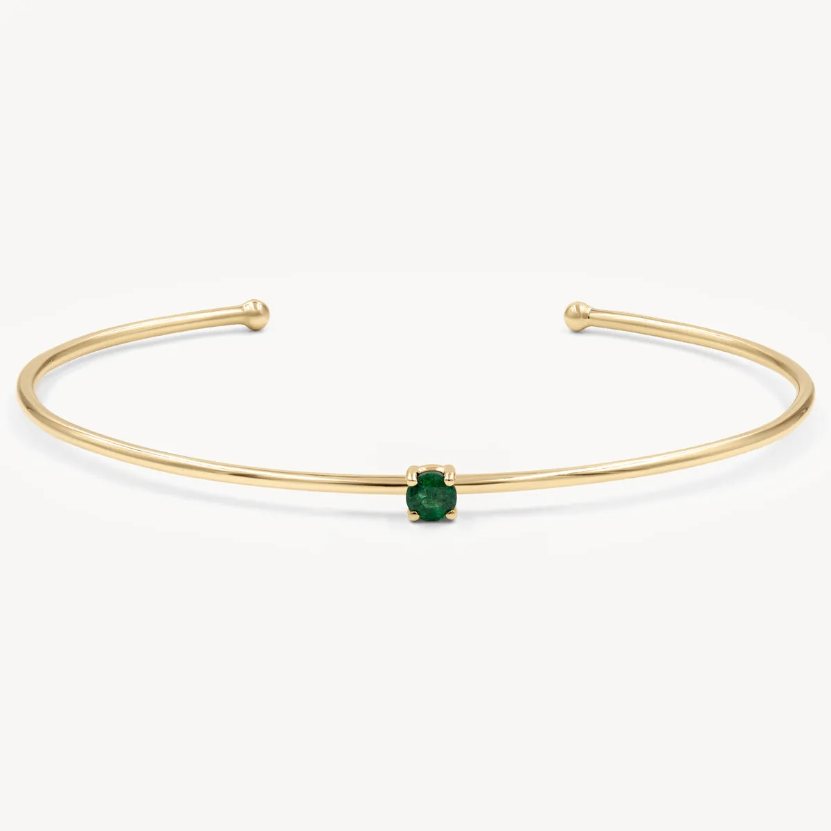 Birthstone Cuff Bracelet