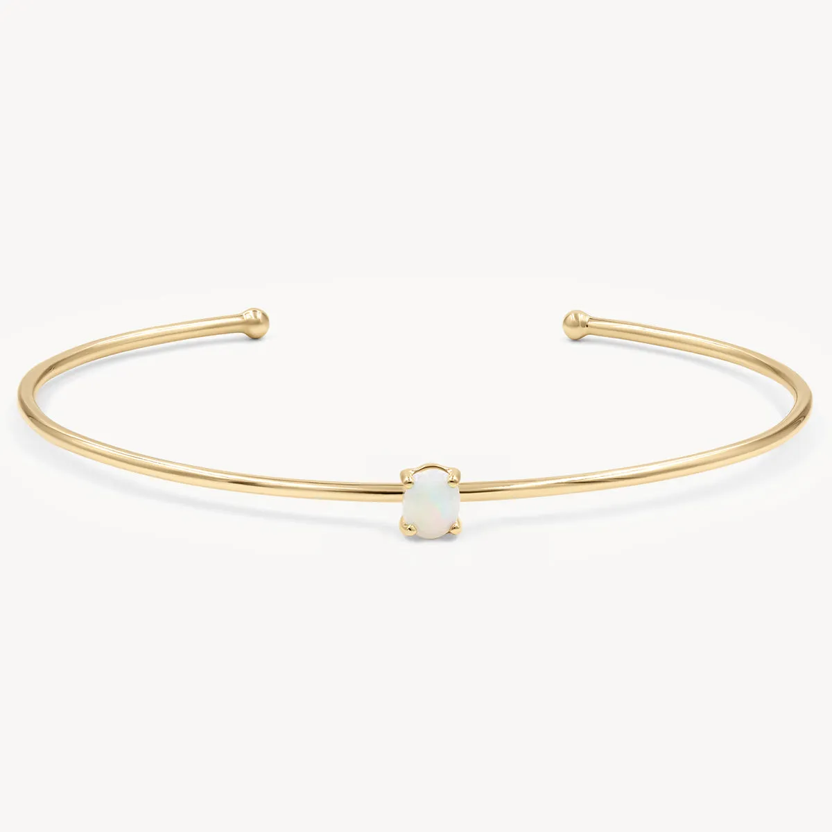 Birthstone Cuff Bracelet