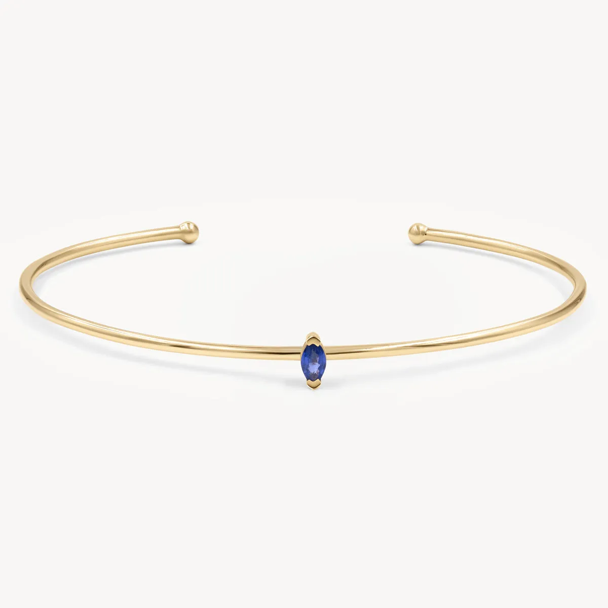 Birthstone Cuff Bracelet