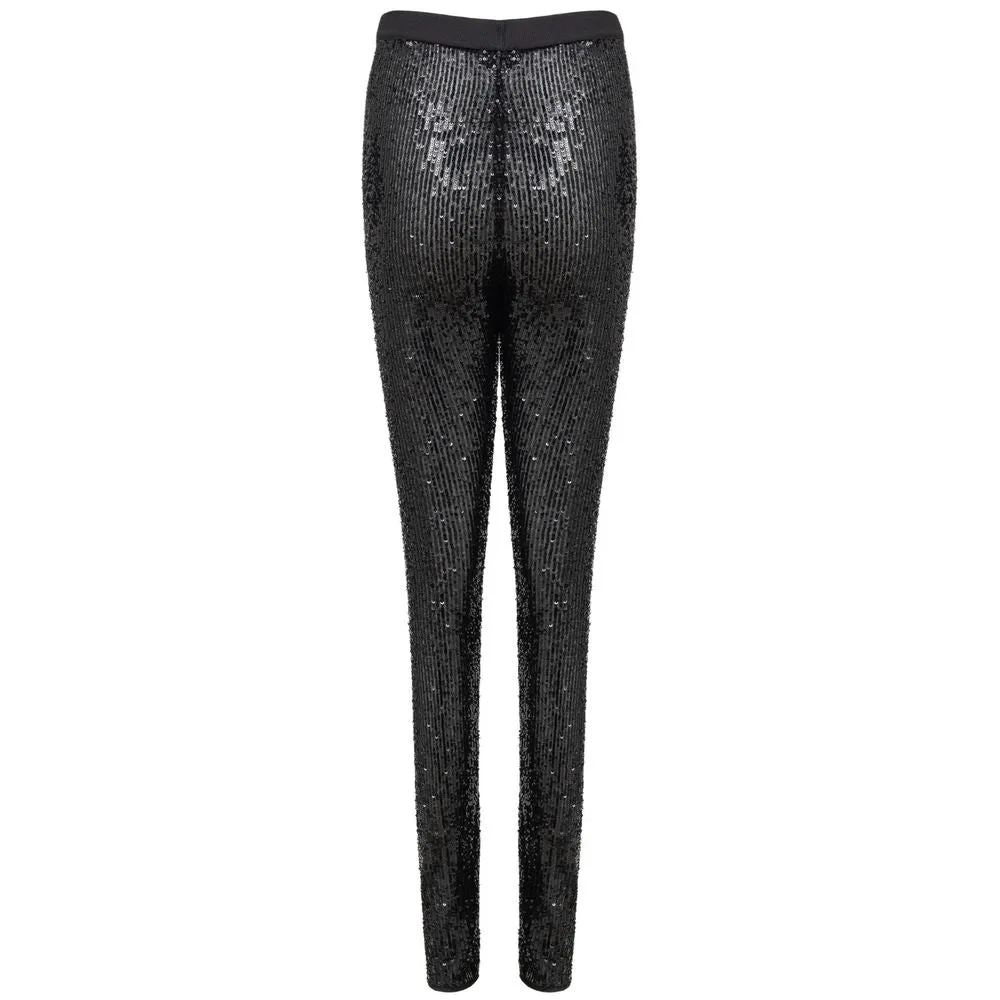 Black Polyester Clothing