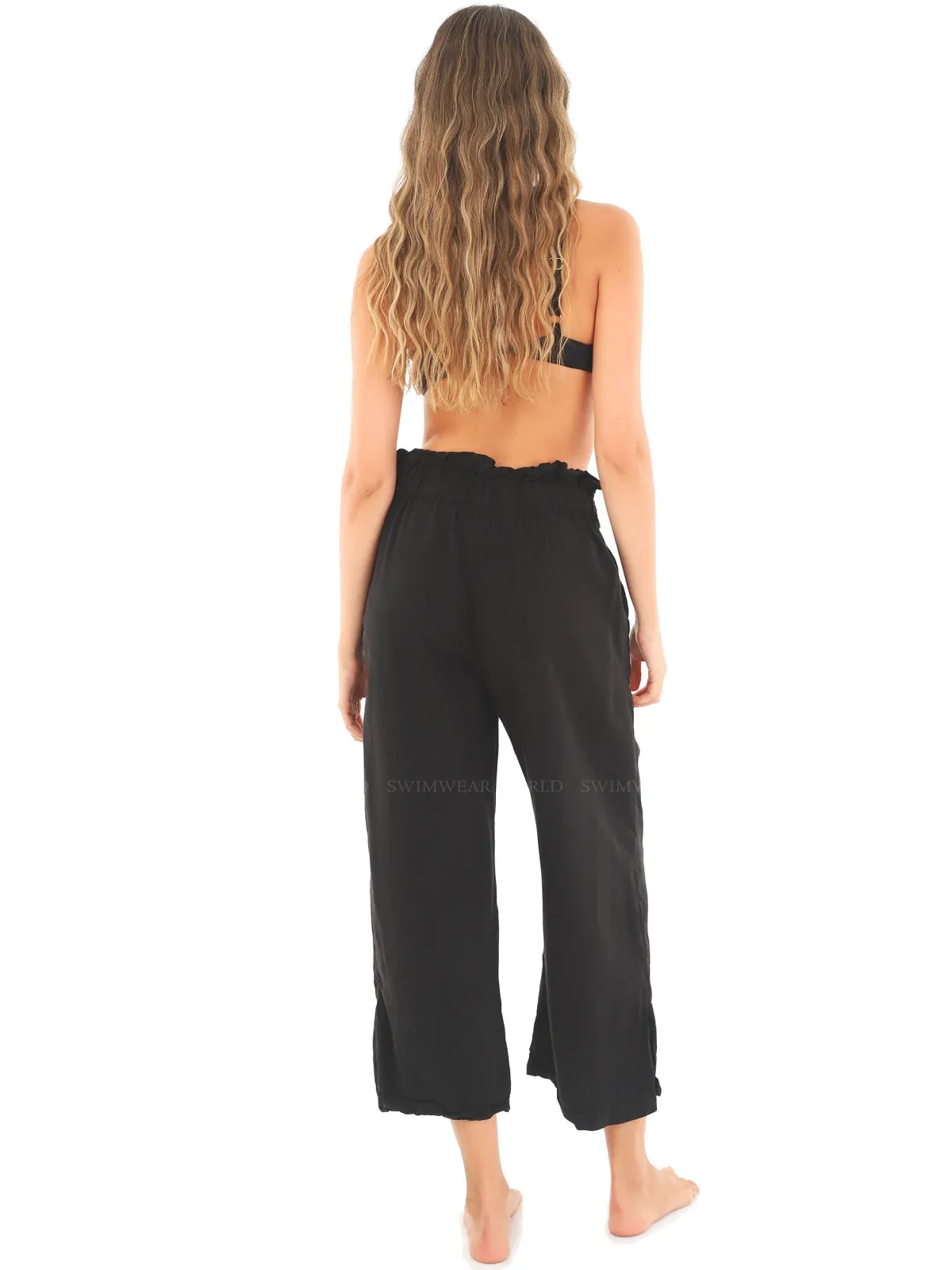 Black Sur Bay Pants ::RET